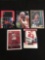 5 Card Lot of MICHAEL JORDAN Chicago Bulls Basketball Cards from HUGE Collection