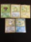 NICE Adult Owned POKEMON Mega Collection - 5 Holo Holofoil Rare Trading Cards