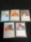 5 Count Lot of Vintage Magic the Gathering Gold Symbol Rare Cards from Store Closeout