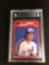 BGS Graded 1990 Donruss LARRY WALKER Expos Rockies ROOKIE Baseball Card - Mint 9