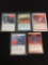 5 Count Lot of Magic the Gathering RARE Cards - Unresearched