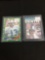 2 Card Vintage Dan Marino Dolphins Football Card Lot - 1985 Topps & 1986 Topps