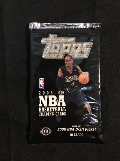 HOT 2005-06 Topps Basketball Hobby SEALED Pack