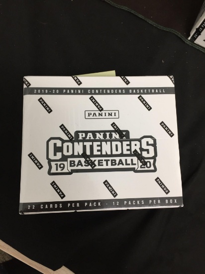 FACTORY SEALED - 2019-20 Panini Contenders Basketball JUMBO Cello Box - 12 Packs of 22 Cards