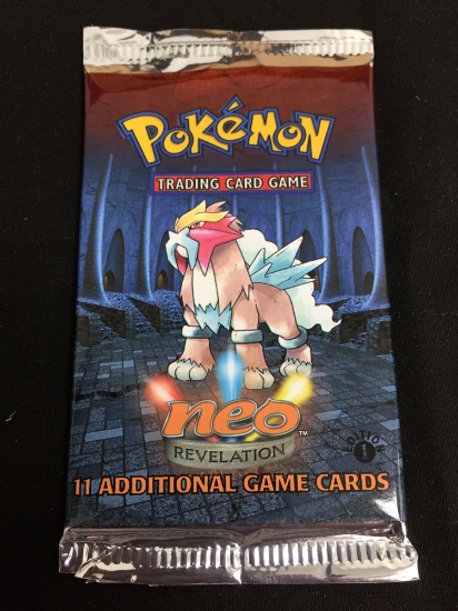 Pokemon Neo Revelation 1st Edition 11 Card Booster Pack - SEE DESCIPTION