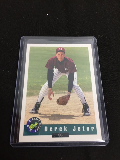 1992 Classic Draft Picks DEREK JETER Yankees ROOKIE BASEBALL CARD