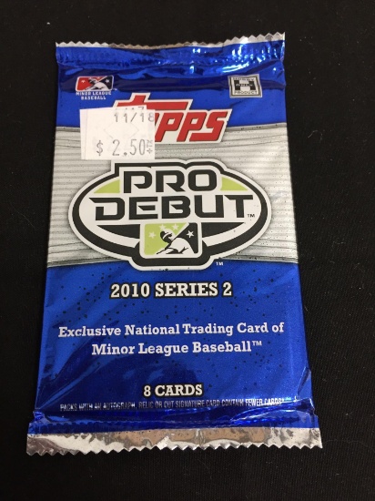 Sealed Pack 2010 Topps Pro Debut Series 2 Baseball Cards - MIKE TROUT INSERT ROOKIE?