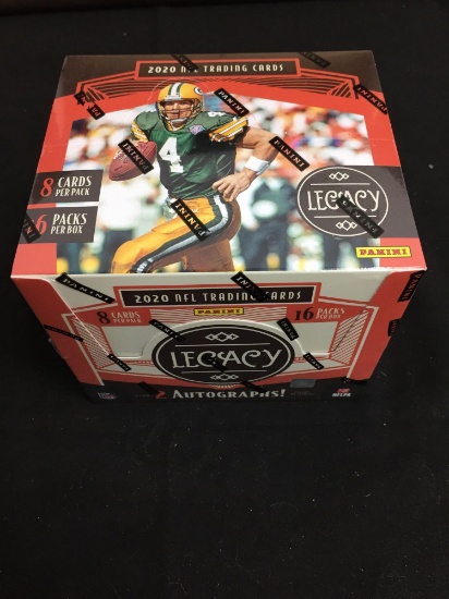 FACTORY SEALED - 2020 Panini Legacy Football Hobby Box - 16 Packs of 8 Cards