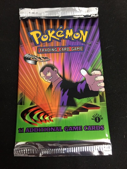 Pokemon Gym Challenge 1st Edition 11 Card Booster Pack