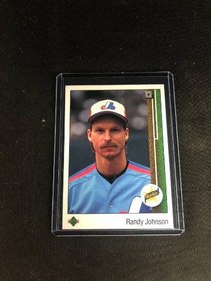 1989 Upper Deck #25 RANDY JOHNSON Mariners ROOKIE Baseball Card