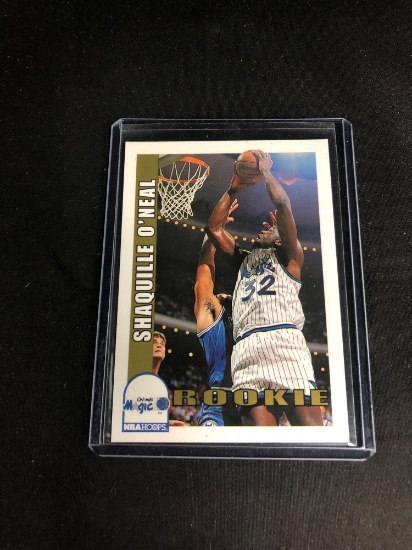 1992-93 Hoops #442 SHAQUILLE O'NEAL Magic ROOKIE Basketball Card