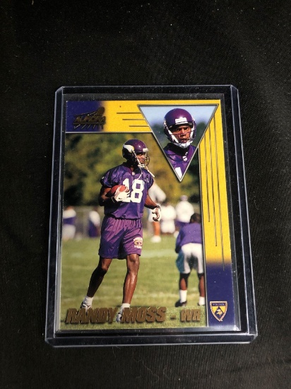 1998 Aurora #94 RANDY MOSS Vikings ROOKIE Football Card