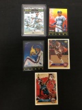 AMAZING Collection - Lot of 5 Sports Cards - Rookies, Stars, Inserts, Autos, VTG, Modern & More