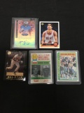 AMAZING Collection - Lot of 5 Sports Cards - Rookies, Stars, Inserts, Autos, VTG, Modern & More