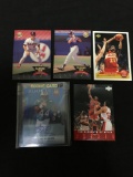 AMAZING Collection - Lot of 5 Sports Cards - Rookies, Stars, Inserts, Autos, VTG, Modern & More