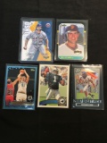 AMAZING Collection - Lot of 5 Sports Cards - Rookies, Stars, Inserts, Autos, VTG, Modern & More