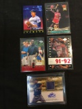 AMAZING Collection - Lot of 5 Sports Cards - Rookies, Stars, Inserts, Autos, VTG, Modern & More