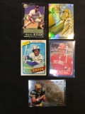 AMAZING Collection - Lot of 5 Sports Cards - Rookies, Stars, Inserts, Autos, VTG, Modern & More