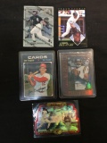 AMAZING Collection - Lot of 5 Sports Cards - Rookies, Stars, Inserts, Autos, VTG, Modern & More