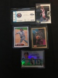 AMAZING Collection - Lot of 5 Sports Cards - Rookies, Stars, Inserts, Autos, VTG, Modern & More