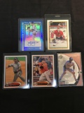 AMAZING Collection - Lot of 5 Sports Cards - Rookies, Stars, Inserts, Autos, VTG, Modern & More