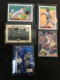 AMAZING Collection - Lot of 5 Sports Cards - Rookies, Stars, Inserts, Autos, VTG, Modern & More