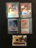 AMAZING Collection - Lot of 5 Sports Cards - Rookies, Stars, Inserts, Autos, VTG, Modern & More