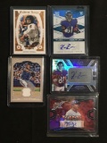 AMAZING Collection - Lot of 5 Sports Cards - Rookies, Stars, Inserts, Autos, VTG, Modern & More