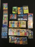 Huge Trading Card Lot - Pokemon MTG YUGIOH - Blue Eyes White Dragon, Holos, & More