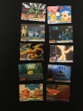 Lot of 10 Vintage Pokemon Mewtwo Strikes Back & Movie Annimation Holofoil Cards