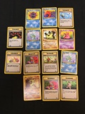 ADULT OWNED MEGA COLLECTION - 14 Card Lot of 1st Edition Pokemon Cards