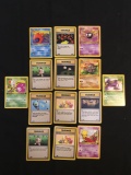 ADULT OWNED MEGA COLLECTION - 14 Card Lot of 1st Edition Pokemon Cards