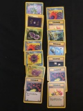 ADULT OWNED MEGA COLLECTION - 14 Card Lot of 1st Edition Pokemon Cards