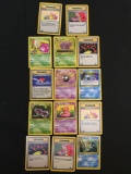 ADULT OWNED MEGA COLLECTION - 14 Card Lot of 1st Edition Pokemon Cards