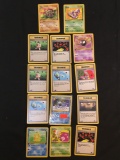 ADULT OWNED MEGA COLLECTION - 14 Card Lot of 1st Edition Pokemon Cards