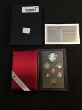 1995 Royal Canadian Mint Proof Coin Set - 92.5% Silver Dollar!
