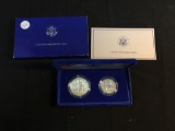 1986 United States Mint Liberty 2 Coin Set - 90% Proof Silver Dollar Set