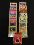 NICE Adult Owned POKEMON Mega Collection - 15 SHADOWLESS Base Set Trading Cards