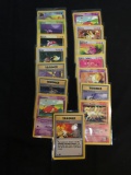 NICE Adult Owned POKEMON Mega Collection - 15 1st Edition Vintage Trading Cards