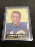 1960 Topps #1 JOHNNY UNITAS Colts Vintage Football Card