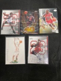 5 Card Lot of MICHAEL JORDAN Chicago Bulls Basketball Cards from HUGE Collection