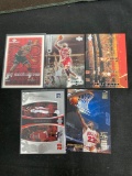 5 Card Lot of MICHAEL JORDAN Chicago Bulls Basketball Cards from HUGE Collection