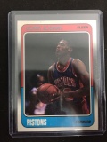 1988-89 Fleer #43 DENNIS RODMAN Pistons ROOKIE Basketball Card