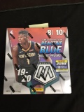 FACTORY SEALED - 2019-20 Panini Mosaic Basketball Mega Box REACTIVE BLUE - 10 Packs of 8 Cards