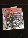 FACTORY SEALED - 2019-20 Panini Mosaic Basketball Mega Box REACTIVE BLUE - 10 Packs of 8 Cards