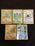 NICE Adult Owned POKEMON Mega Collection - 5 Holo Holofoil Rare Trading Cards