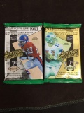 2 Factory Sealed Packs of 1993 Action Packed Football Cards -24K Gold Inserts Possible!