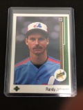 1989 Upper Deck #25 RANDY JOHNSON Mariners ROOKIE Baseball Card