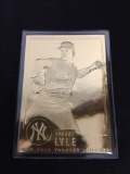 Danbury Mint SPARKY LYLE Yankees 23kt Gold Foil Baseball Card