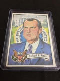 1972 Topps Presidents #36 RICHARD NIXON President Trading Card Vintage